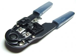 Crimping tool.